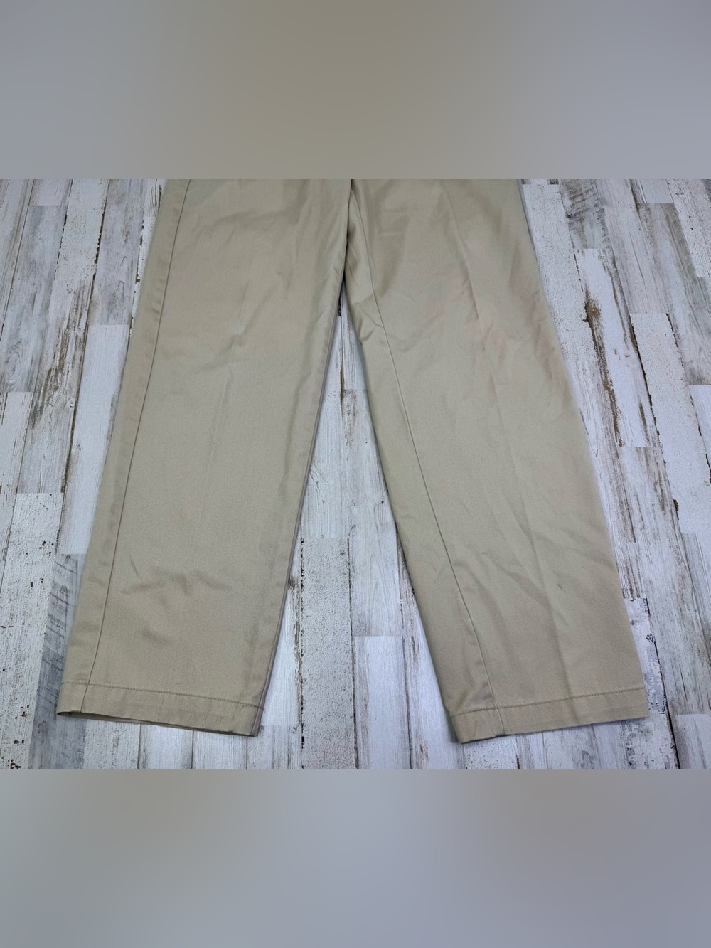 Vintage Old Navy Regular Khaki Beige Chinos Pants Mens 32x31.5 - Picture 3 of 11